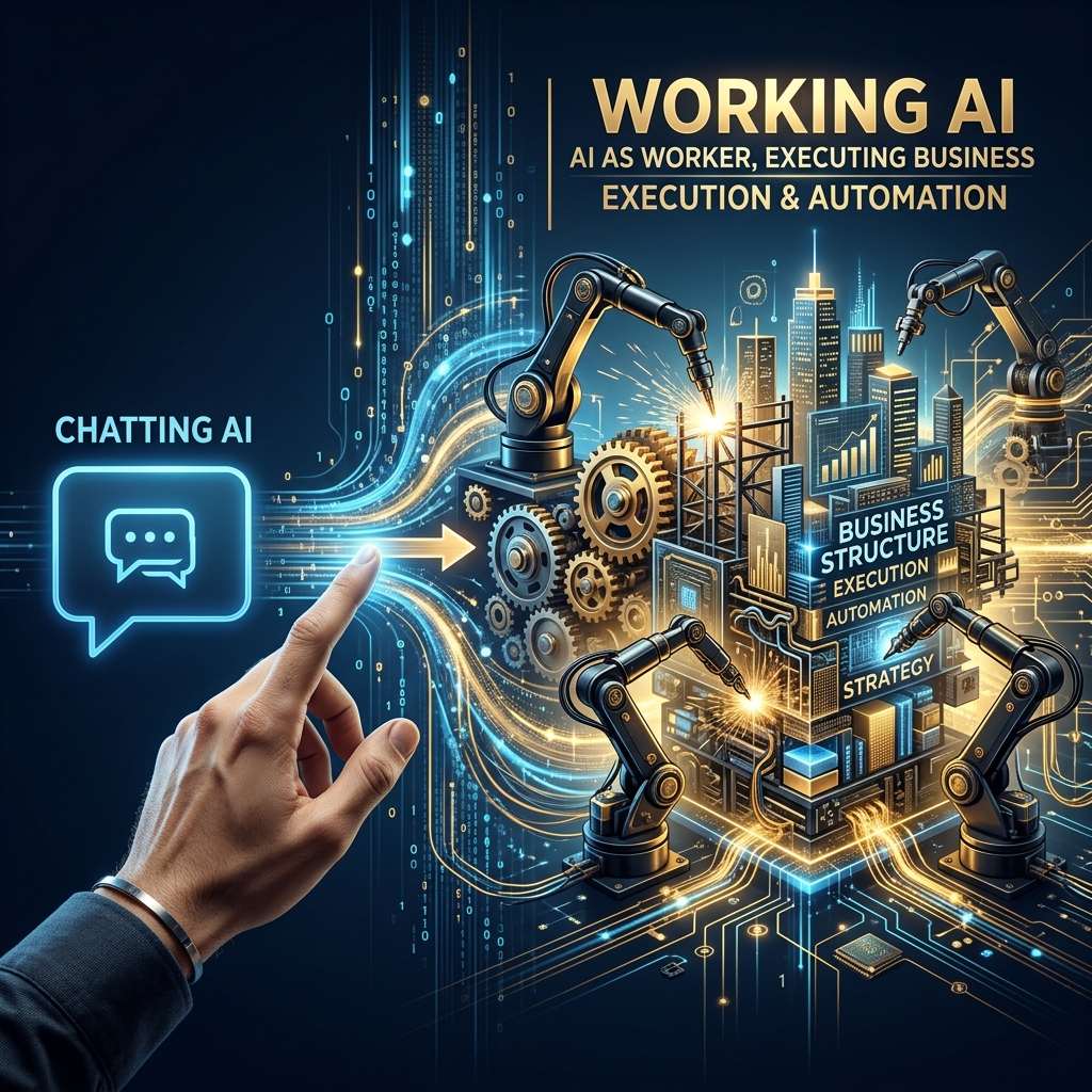 【実践ロードマップ】「答えるAI」から「働くAI」へ。自社にAIを組み込む3ステップ